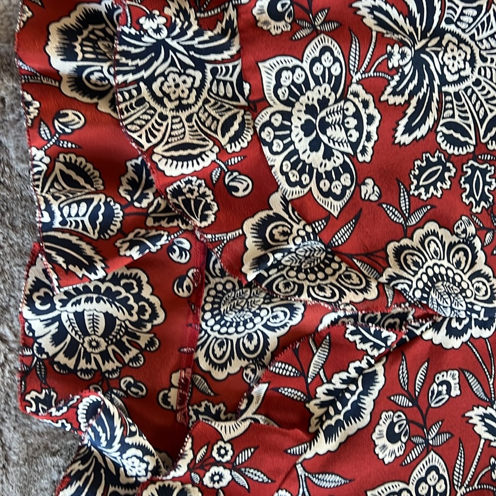 Madewell Silk Tie Back Blouse - Picture 5 of 5